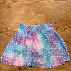 Girl’s Colorful Mermaid Scale Skirt